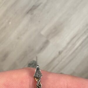 Elegant Silver and Gold Necklace